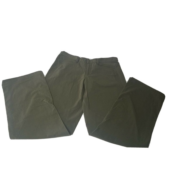 Mountain Hardwear Pants - Mountain Hard Wear Outdoor Olive Cargo Pants EUC